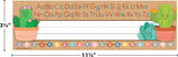 Happy Cactus Crew Flat Name Plates