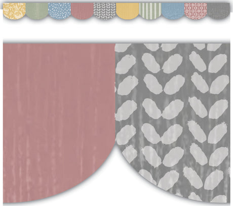 Classroom Cottage Scalloped Die-Cut Border Trim