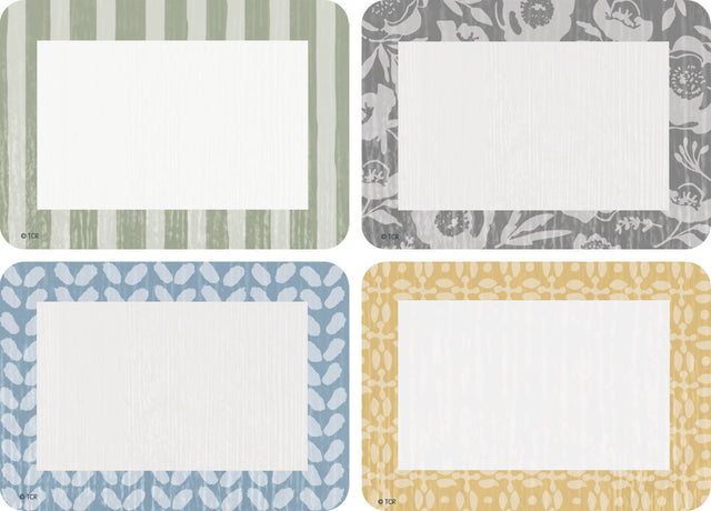 Classroom Cottage Name Tags/Labels - Multi-Pack