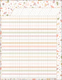 Terrazzo Tones Incentive Chart