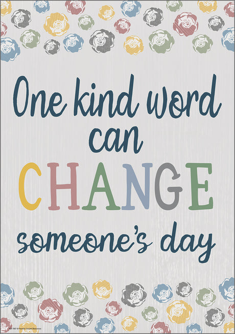 One Kind Word Positive Poster