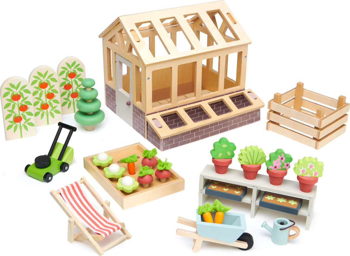 Greenhouse and Garden Set