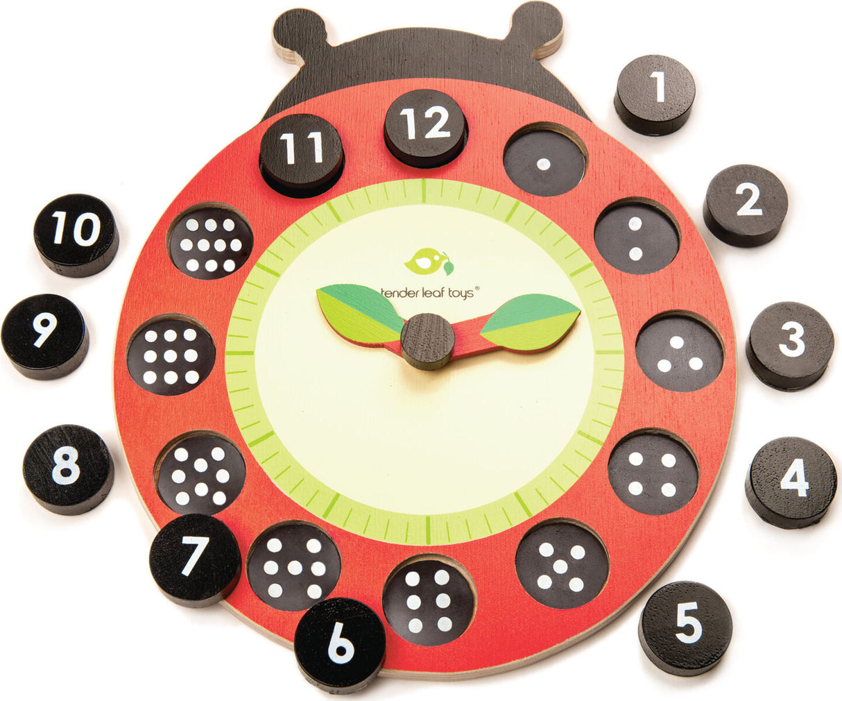 Ladybug Teaching Clock