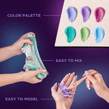 OKTO Sensory Art Wood & Craft Clay Kit - Tenderness Succulents