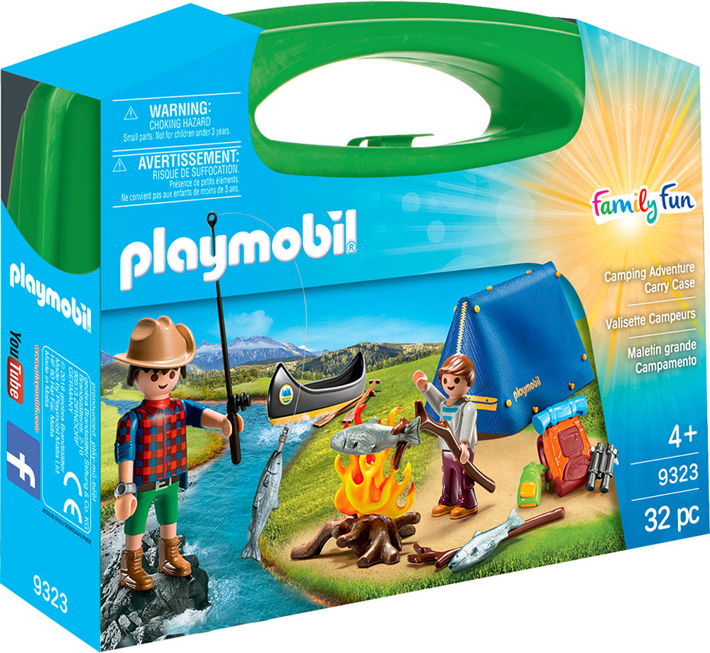 Playmobil Camping Adventure Carry Case Set