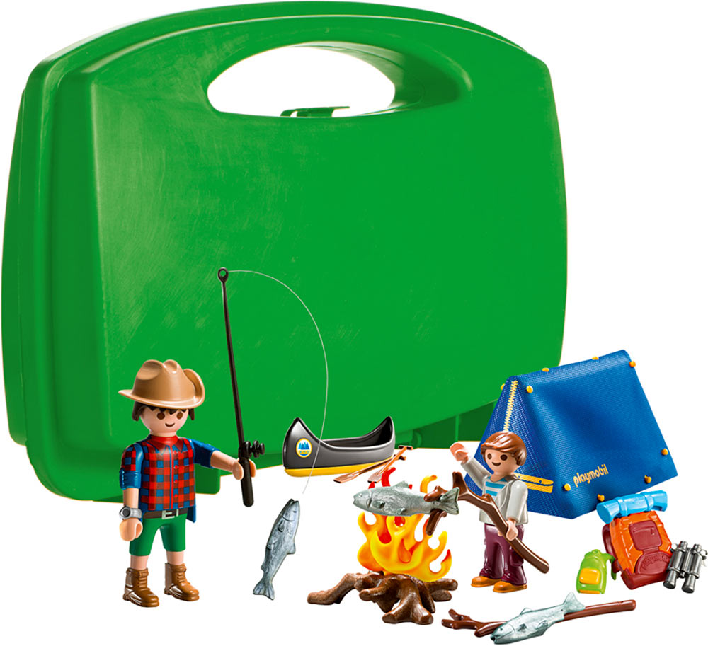 Playmobil Camping Adventure Carry Case Set