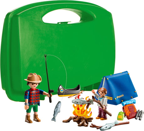 Playmobil Camping Adventure Carry Case Set