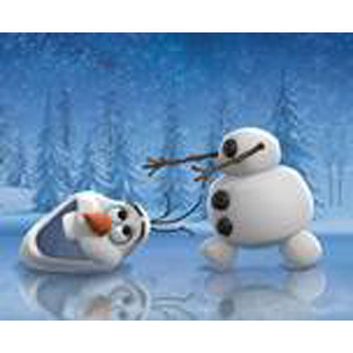 Disney's Frozen Winter Adventures, 3 x 49pc Puzzles