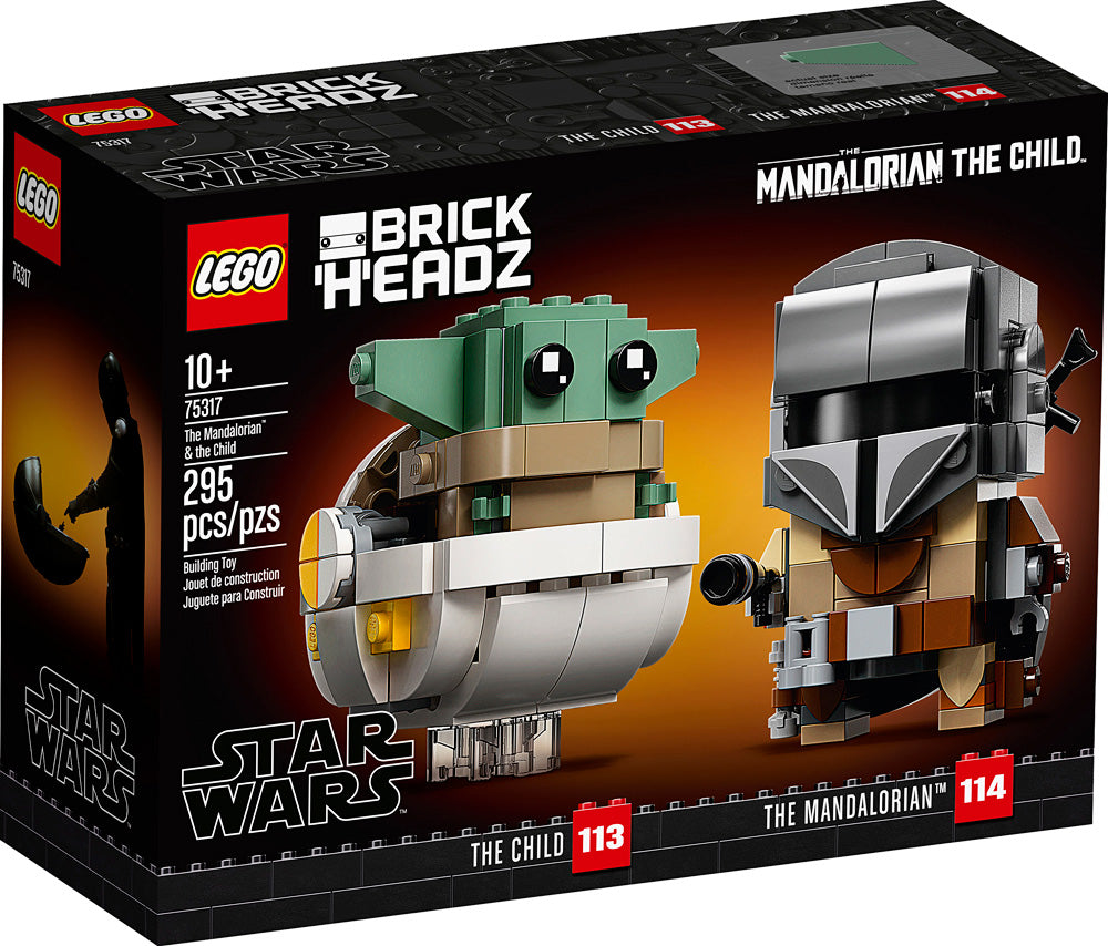 LEGO Star Wars BRICK HEADS - The Mandalorian & the Child