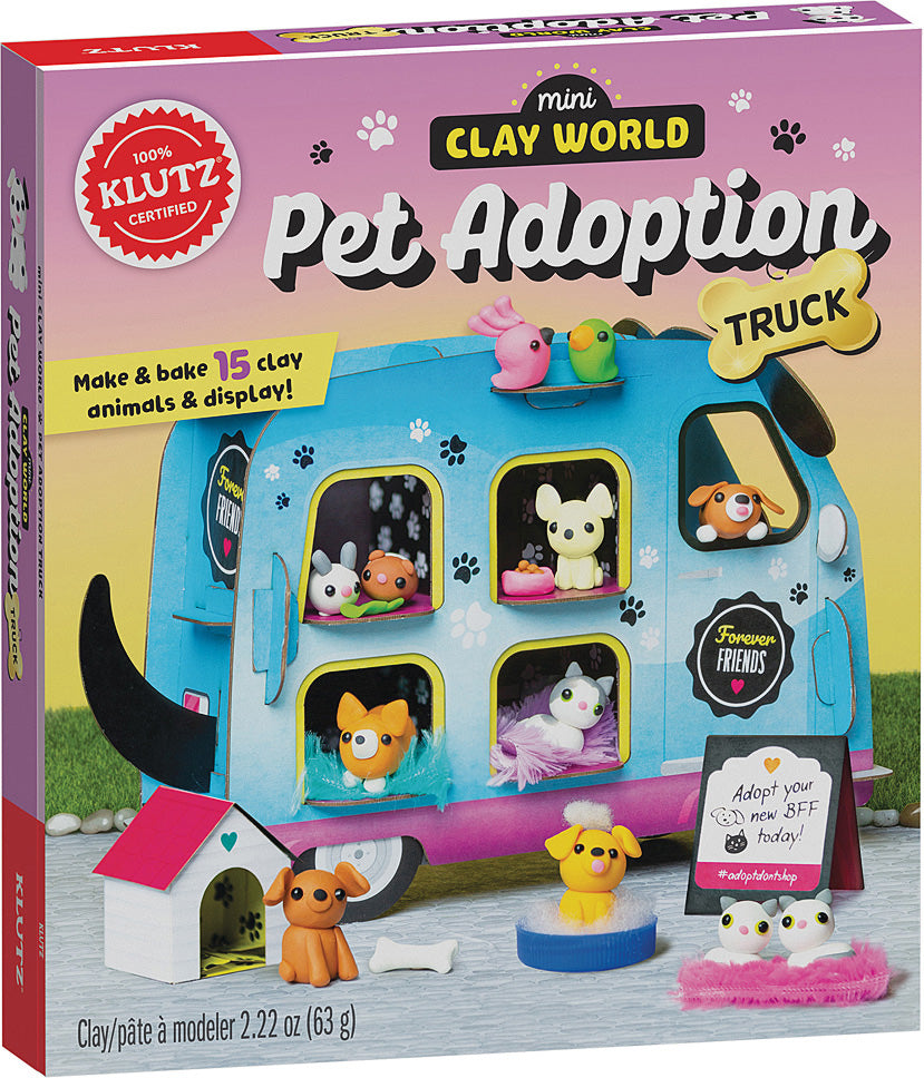 Klutz Mini Clay World Pet Adoption Truck