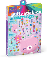 Puffy Stick-On Earrings