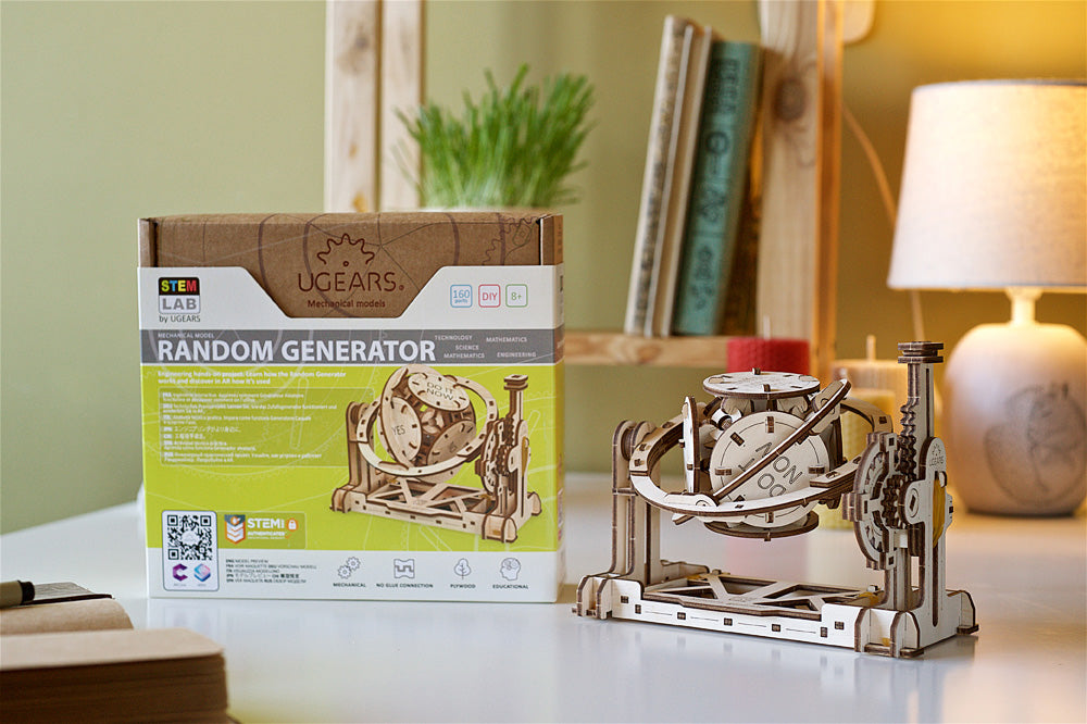 UGears STEM LAB Random Generator Model Kit