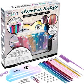 Shimmer & Style Tinsel Hair Styling Kit