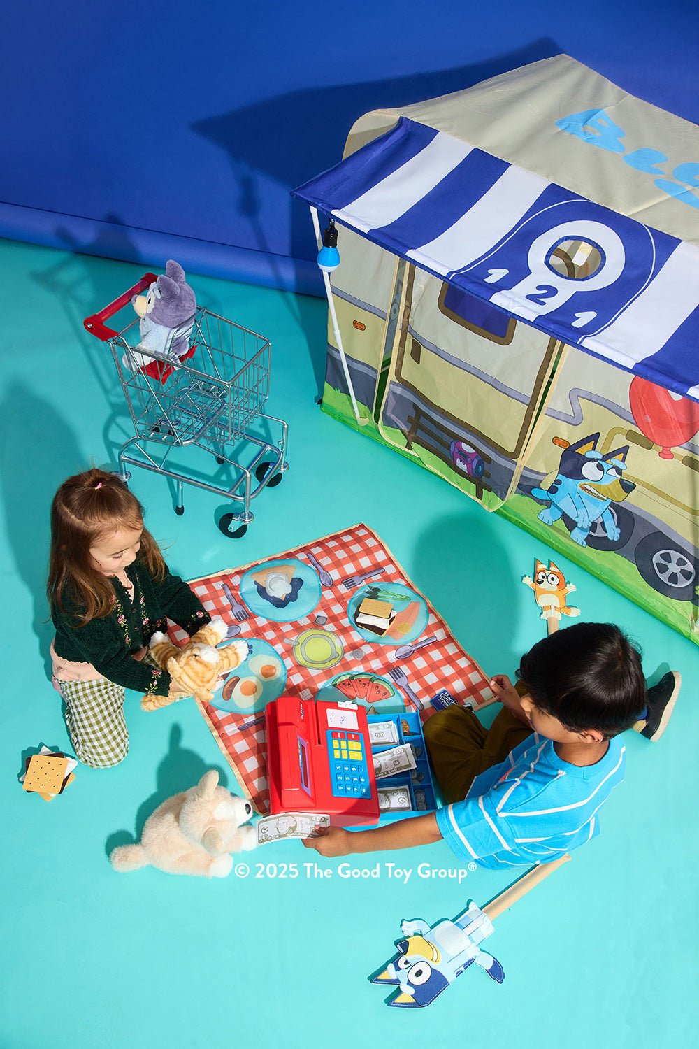 Bluey Camping Activity Fort