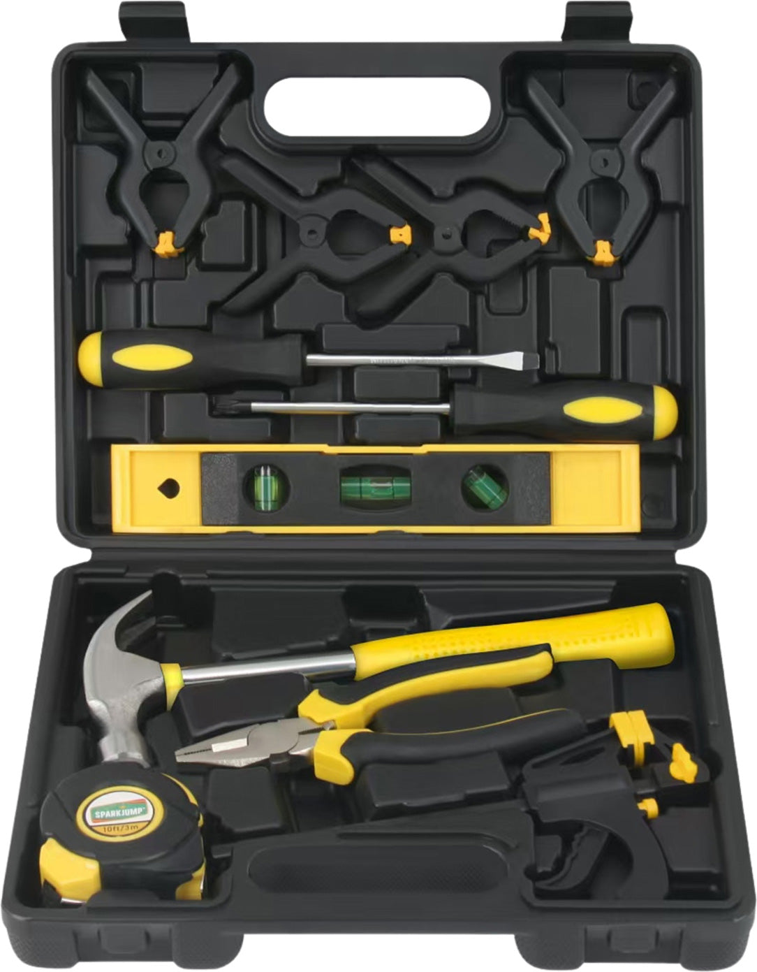 Kids Deluxe Tool Set with Leather Tool Belt & Safety Goggles