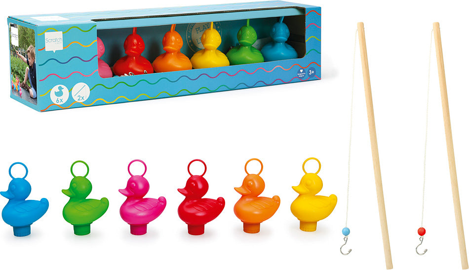 Fishing Rainbow Ducks