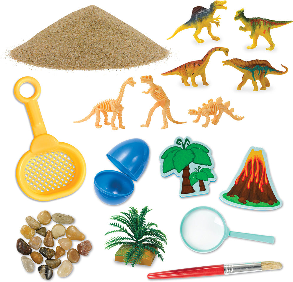 Sensory Bin - Dinosaur Dig