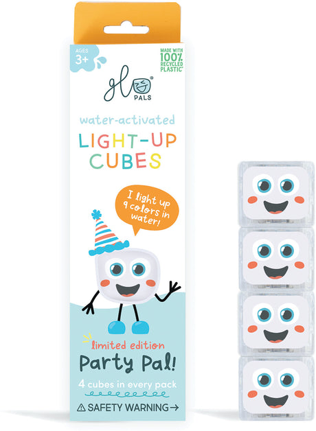 Light-Up Cubes Limited Edition Party Pal! - 4 Pack