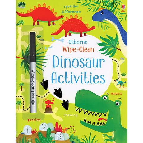 Wipe -Clean Dinosaur Activities