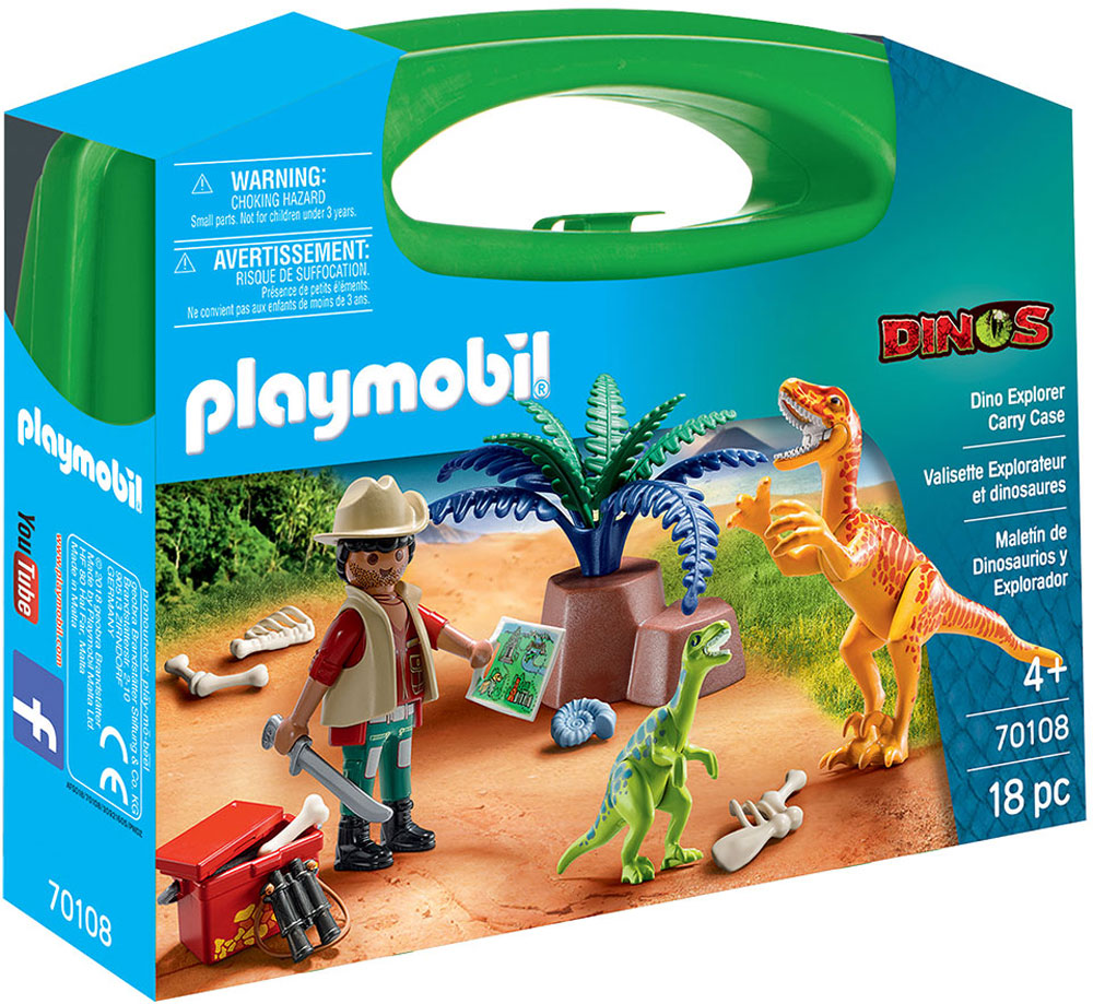 Playmobil Dinos Dino Explorer Carry Case