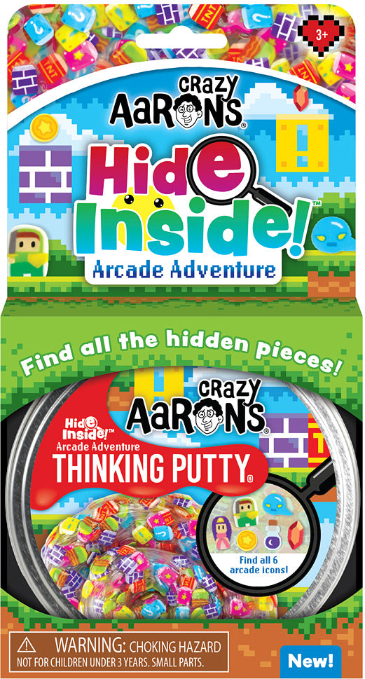 Hide Inside! Arcade Adventures Thinking Putty