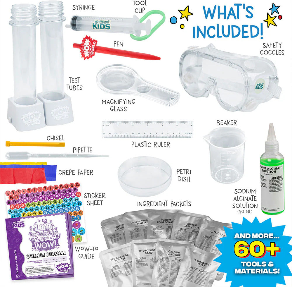 Wow in the World: 100 Experiments That WOW!