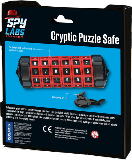 Spy Labs: Cryptic Puzzle Safe