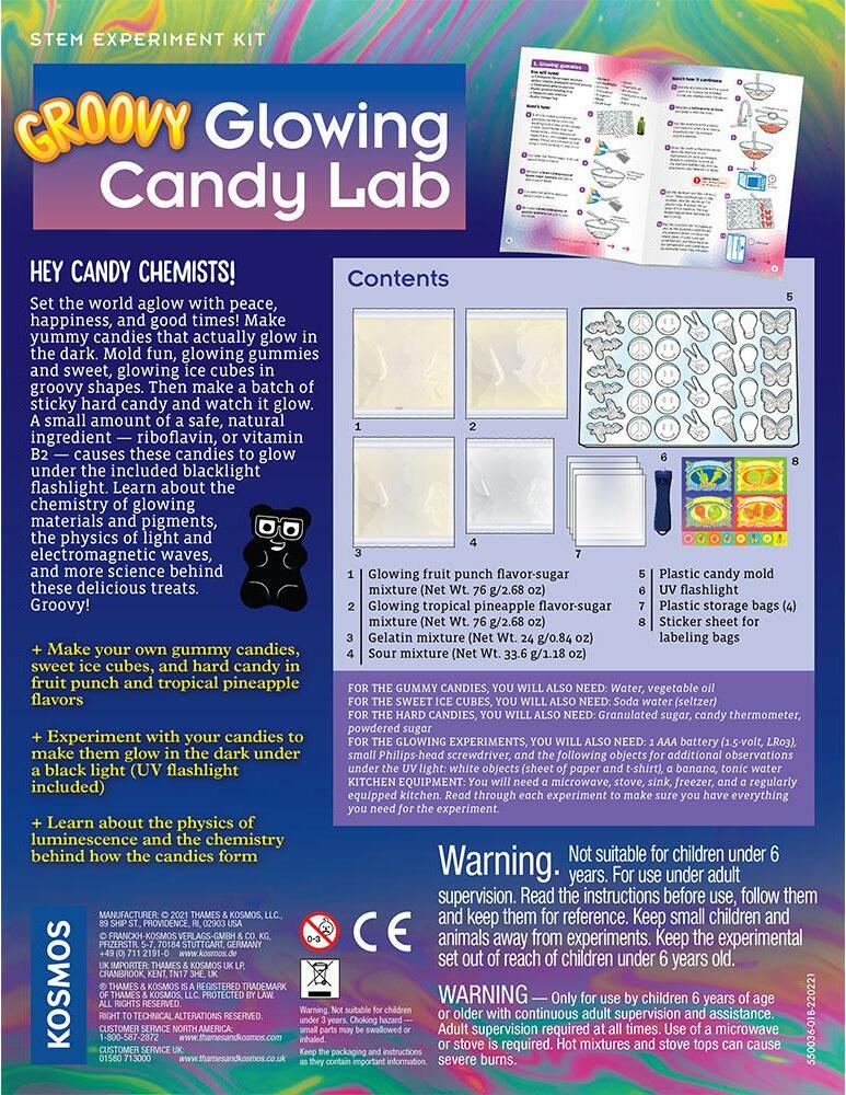 Groovy Glowing Candy Lab