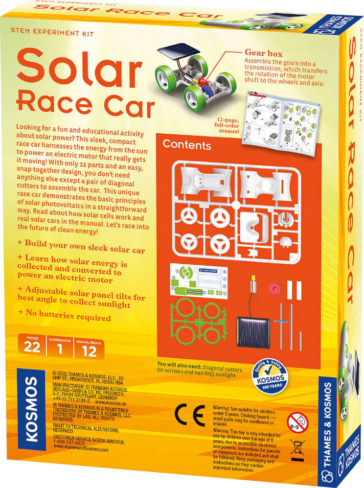 Solar Race Car Kit