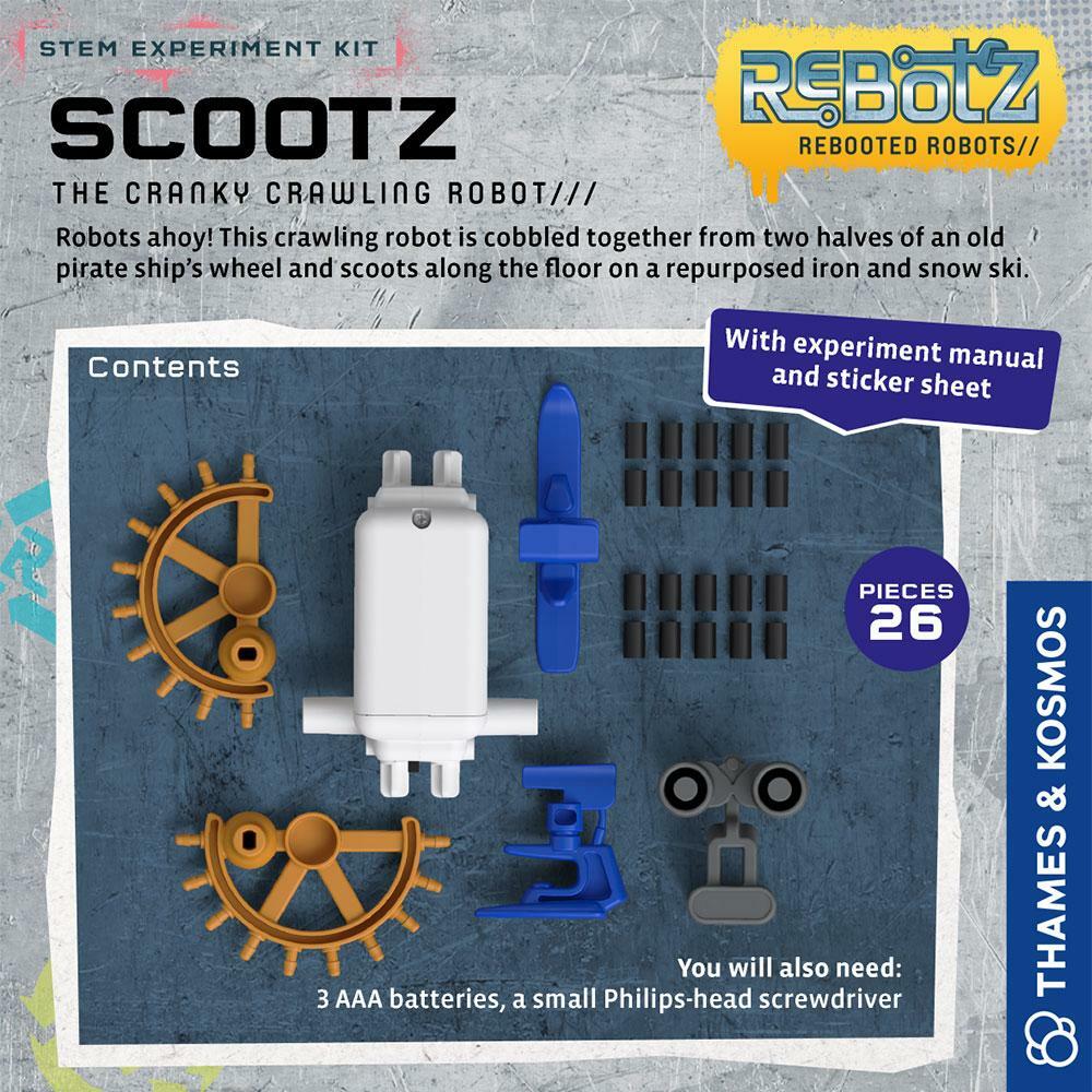 Rebotz: Scootz  The Cranky Crawling Robot