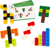 Kids First Math: Linking Cubes Math Kit With Activity Cards