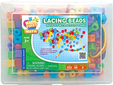 Kids First Math: Lacing Beads Math Kit With Activity Cards