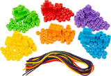 Kids First Math: Lacing Beads Math Kit With Activity Cards