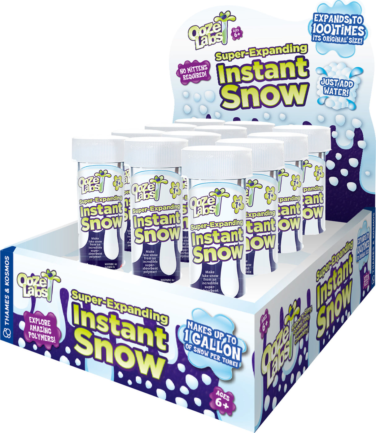 Super-Expanding Instant Snow (1 tube)