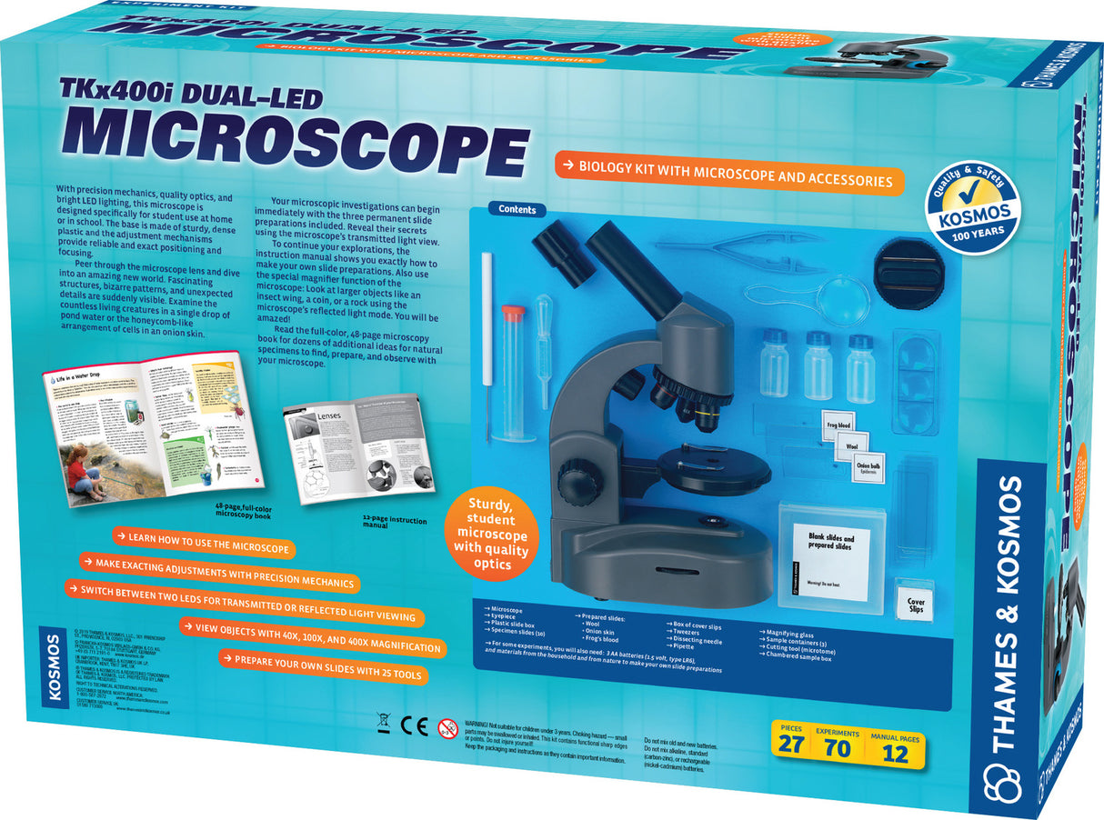 TKx400i Dual-LED Microscope