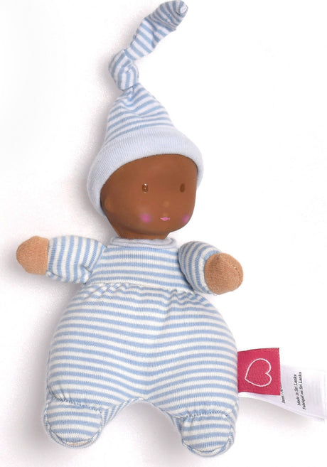 Precious Dark Skin Doll with Rubber Head