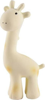 Giraffe Natural Organic Rubber Teether, Rattle & Bath Toy