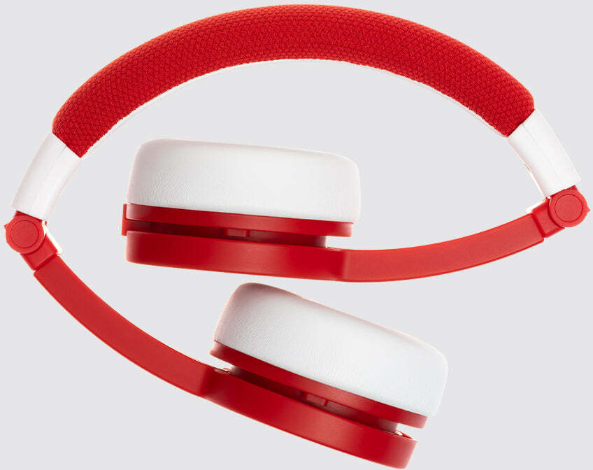 Headphones  Red