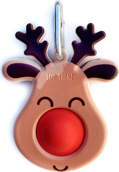 OMG Mega Pop Reindeer KEYCHAIN