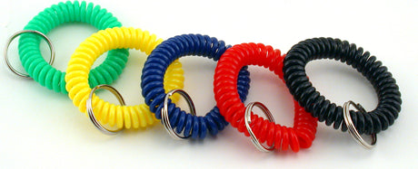 Wrist Coil  Solid Colors (72 Ct Asst. Bucket)