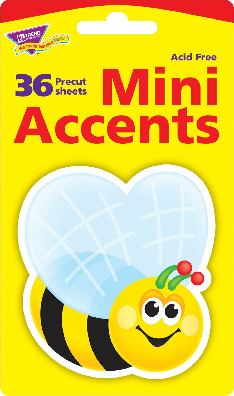 Bee Mini Accents, 36 Ct