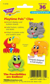 Playtime Pals Clips Mini Accents Variety Pack, 36 Ct