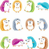 Colorful Hedgehogs Mini Accents Variety Pack, 36 Ct