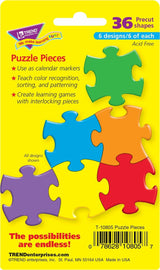 Puzzle Pieces Mini Accents Variety Pack, 36 Ct