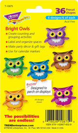 Bright Owls Mini Accents Variety Pack, 36 Ct