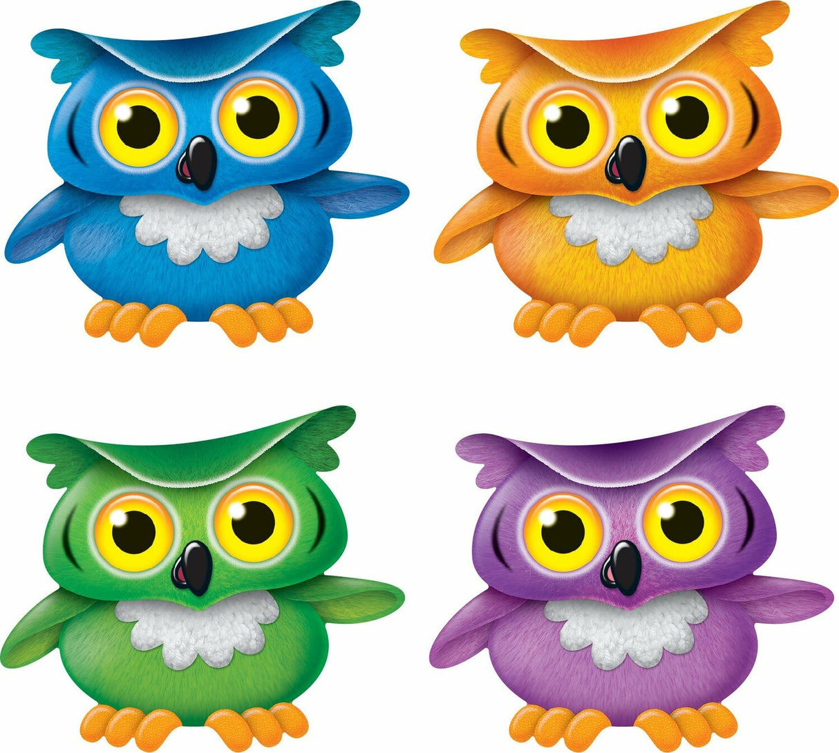 Bright Owls Mini Accents Variety Pack, 36 Ct