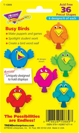 Busy Birds Mini Accents Variety Pack, 36 Ct