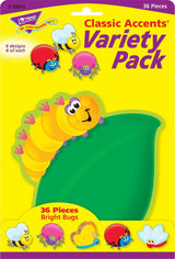 Bright Bugs Classic Accents Variety Pack, 36 Ct