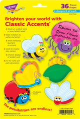 Bright Bugs Classic Accents Variety Pack, 36 Ct