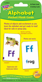 Alphabet Pocket Flash Cards